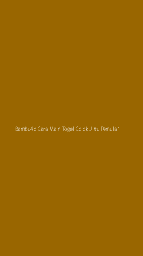 Tampilan Antarmuka Aplikasi Bambu4d Cara Main Togel Colok Jitu Pemula - 1