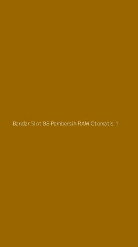 Tampilan Antarmuka Aplikasi Bandar Slot 88 Pembersih Ram Otomatis - 1