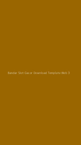 Tampilan Antarmuka Aplikasi Bandar Slot Gacor Download Template Web - 3