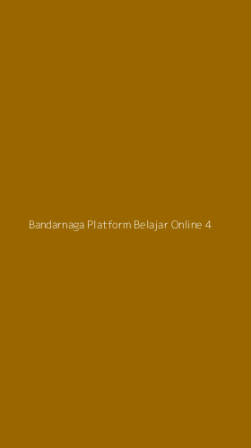 Tampilan Antarmuka Aplikasi Bandarnaga Platform Belajar Online - 4