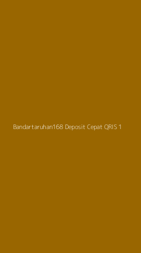 Tampilan Antarmuka Aplikasi Bandartaruhan168 Deposit Cepat Qris - 1