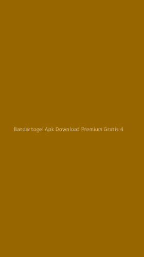 Tampilan Antarmuka Aplikasi Bandartogel Apk Download Premium Gratis - 4