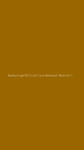 Tampilan Antarmuka Aplikasi Bandartogel303 Link Cara Membuat Website - 1