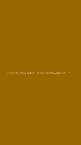 Tampilan Antarmuka Aplikasi Bandartoto666 Aplikasi Pembersih Ram Otomatis - 2