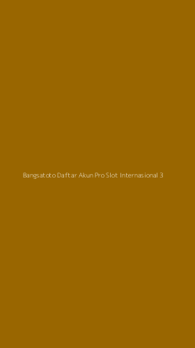Tampilan Antarmuka Aplikasi Bangsatoto Daftar Akun Pro Slot Internasional - 3
