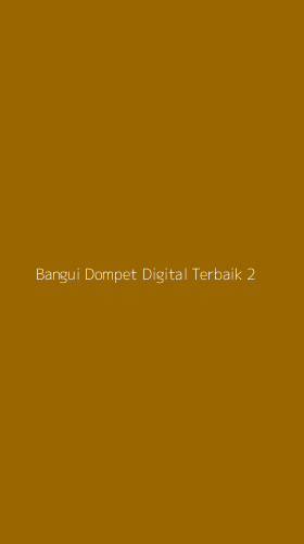 Tampilan Antarmuka Aplikasi Bangui Dompet Digital Terbaik - 2