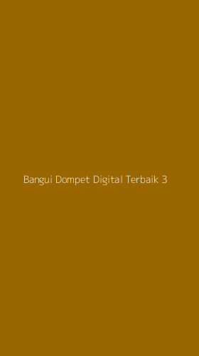 Tampilan Antarmuka Aplikasi Bangui Dompet Digital Terbaik - 3