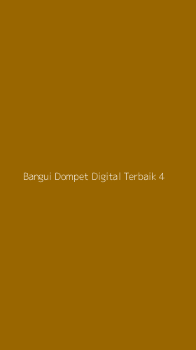 Tampilan Antarmuka Aplikasi Bangui Dompet Digital Terbaik - 4