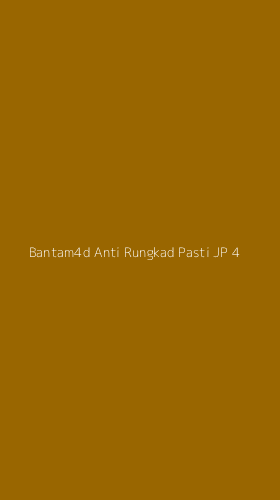 Tampilan Antarmuka Aplikasi Bantam4d Anti Rungkad Pasti Jp - 4