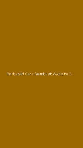 Tampilan Antarmuka Aplikasi Barbar4d Cara Membuat Website - 3
