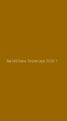 Tampilan Antarmuka Aplikasi Bari4d Dana Terpercaya 2026 - 1