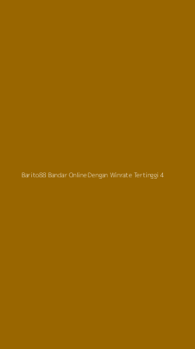 Tampilan Antarmuka Aplikasi Barito88 Bandar Online Dengan Winrate Tertinggi - 4