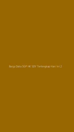 Tampilan Antarmuka Aplikasi Barjp Data Sgp Hk Sdy Terlengkap Hari Ini - 2