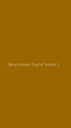 Tampilan Antarmuka Aplikasi Barjp Dompet Digital Terbaik - 1