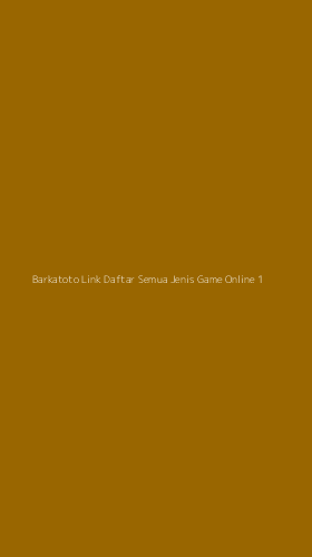 Tampilan Antarmuka Aplikasi Barkatoto Link Daftar Semua Jenis Game Online - 1