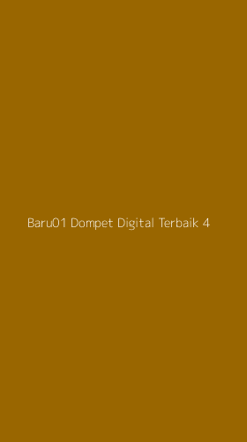 Tampilan Antarmuka Aplikasi Baru01 Dompet Digital Terbaik - 4