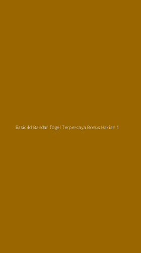 Tampilan Antarmuka Aplikasi Basic4d Bandar Togel Terpercaya Bonus Harian - 1