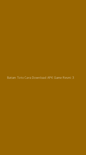 Tampilan Antarmuka Aplikasi Batam Toto Cara Download Apk Game Resmi - 3