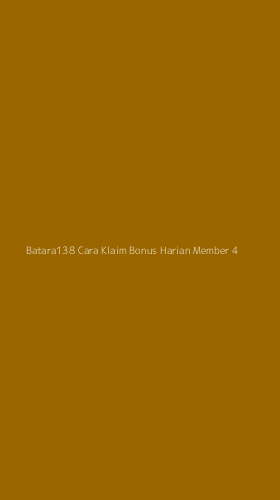 Tampilan Antarmuka Aplikasi Batara138 Cara Klaim Bonus Harian Member - 4
