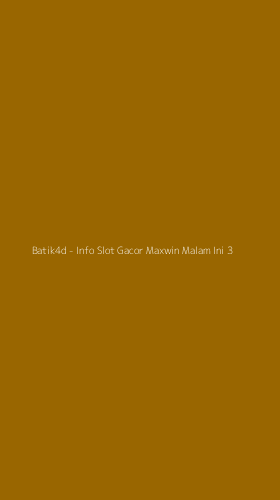 Tampilan Antarmuka Aplikasi Batik4d - Info Slot Gacor Maxwin Malam Ini - 3