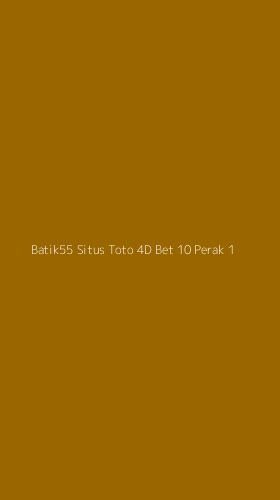 Tampilan Antarmuka Aplikasi Batik55 Situs Toto 4d Bet 10 Perak - 1