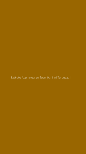 Tampilan Antarmuka Aplikasi Battoto App Keluaran Togel Hari Ini Tercepat - 4