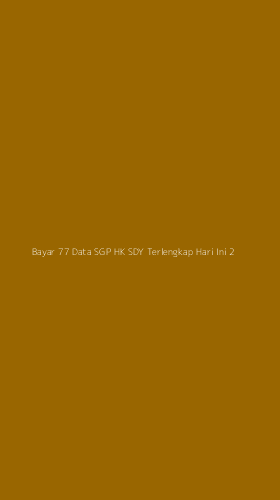 Tampilan Antarmuka Aplikasi Bayar 77 Data Sgp Hk Sdy Terlengkap Hari Ini - 2