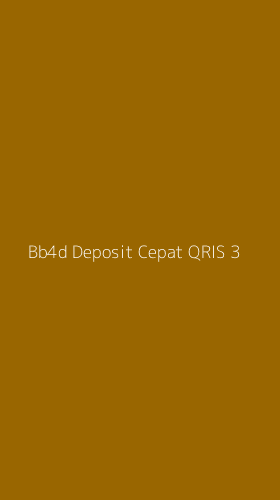 Tampilan Antarmuka Aplikasi Bb4d Deposit Cepat Qris - 3