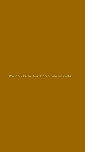 Tampilan Antarmuka Aplikasi Bbwin777 Daftar Akun Pro Slot Internasional - 4