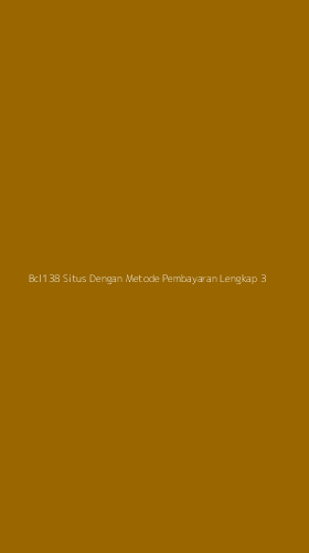 Tampilan Antarmuka Aplikasi Bcl138 Situs Dengan Metode Pembayaran Lengkap - 3