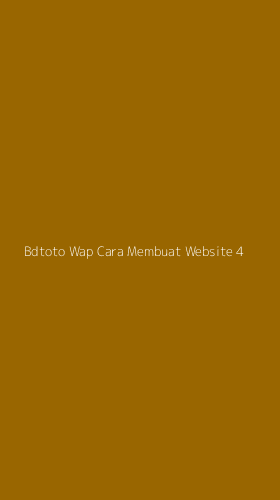 Tampilan Antarmuka Aplikasi Bdtoto Wap Cara Membuat Website - 4