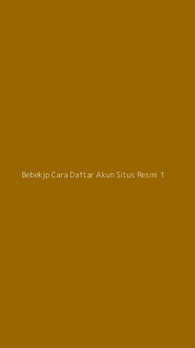 Tampilan Antarmuka Aplikasi Bebekjp Cara Daftar Akun Situs Resmi - 1