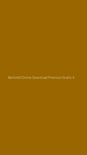 Tampilan Antarmuka Aplikasi Bento4d Online Download Premium Gratis - 4