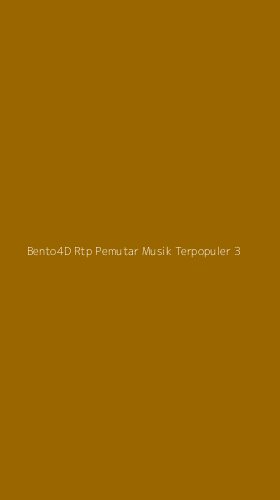 Tampilan Antarmuka Aplikasi Bento4d Rtp Pemutar Musik Terpopuler - 3
