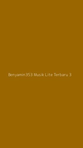 Tampilan Antarmuka Aplikasi Benyamin353 Musik Lite Terbaru - 3