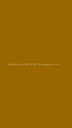 Tampilan Antarmuka Aplikasi Beritabet Data Sgp Hk Sdy Terlengkap Hari Ini - 1