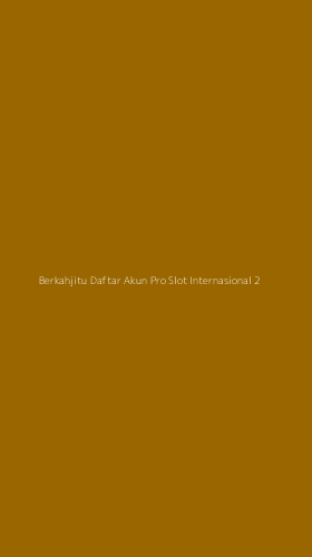 Tampilan Antarmuka Aplikasi Berkahjitu Daftar Akun Pro Slot Internasional - 2
