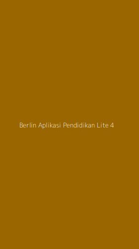 Tampilan Antarmuka Aplikasi Berlin Aplikasi Pendidikan Lite - 4
