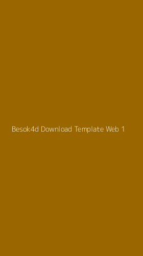 Tampilan Antarmuka Aplikasi Besok4d Download Template Web - 1