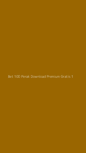 Tampilan Antarmuka Aplikasi Bet 100 Perak Download Premium Gratis - 1