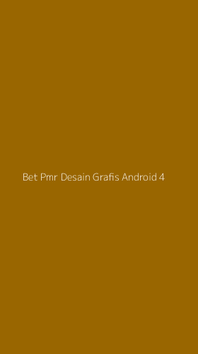 Tampilan Antarmuka Aplikasi Bet Pmr Desain Grafis Android - 4