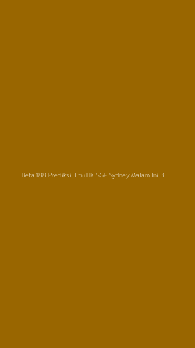 Tampilan Antarmuka Aplikasi Beta188 Prediksi Jitu Hk Sgp Sydney Malam Ini - 3