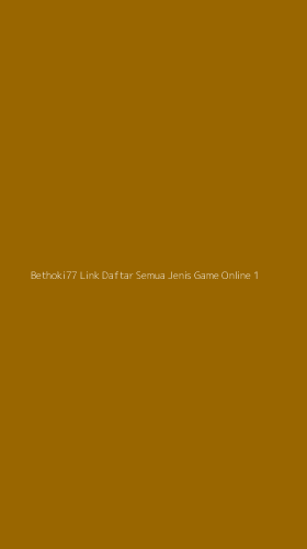 Tampilan Antarmuka Aplikasi Bethoki77 Link Daftar Semua Jenis Game Online - 1