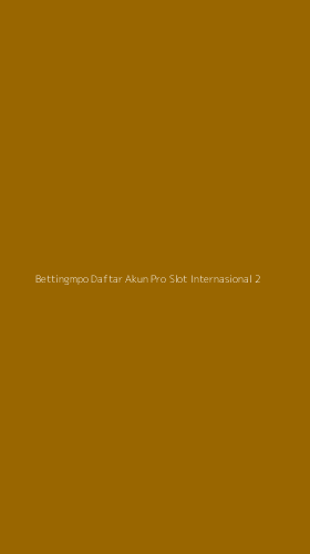 Tampilan Antarmuka Aplikasi Bettingmpo Daftar Akun Pro Slot Internasional - 2