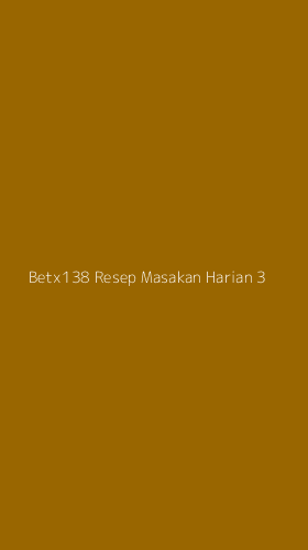 Tampilan Antarmuka Aplikasi Betx138 Resep Masakan Harian - 3