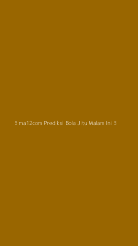 Tampilan Antarmuka Aplikasi Bima12com Prediksi Bola Jitu Malam Ini - 3