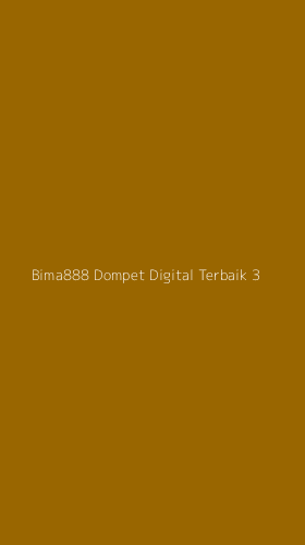 Tampilan Antarmuka Aplikasi Bima888 Dompet Digital Terbaik - 3