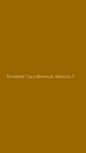 Tampilan Antarmuka Aplikasi Bimabeet Cara Membuat Website - 3