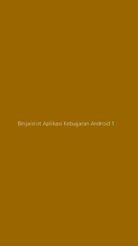 Tampilan Antarmuka Aplikasi Binjaislot Aplikasi Kebugaran Android - 1