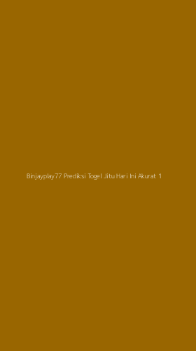 Tampilan Antarmuka Aplikasi Binjayplay77 Prediksi Togel Jitu Hari Ini Akurat - 1